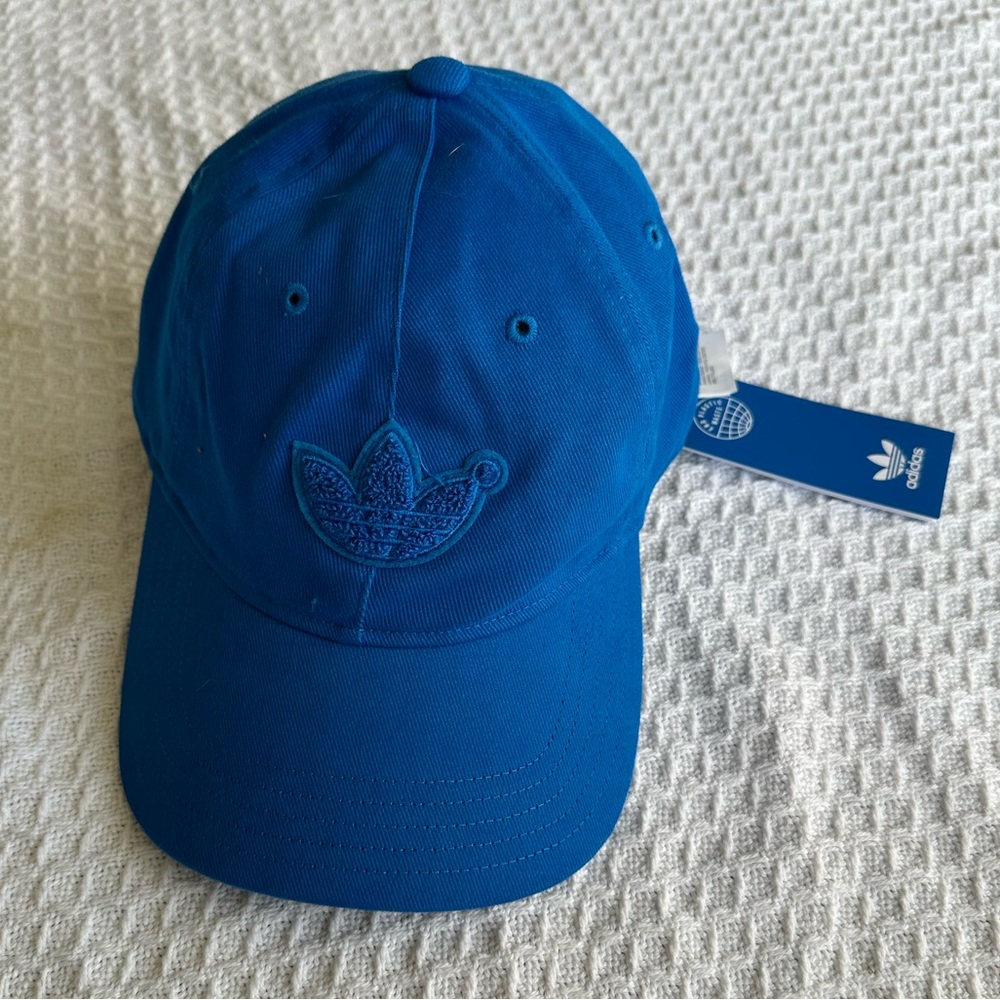 NWT Adidas dad cap baseball hat blue version